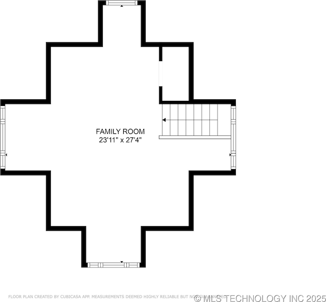 415 S 13th St, Muskogee, OK 74401 - view of home floor plan