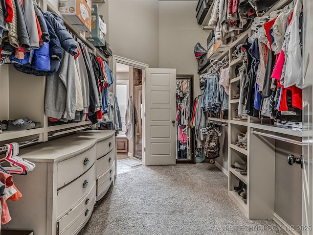 7616 E 84th St, Owasso, OK 74021 - walk in closet featuring carpet