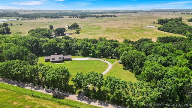 9644 Ew 19 Rd, Nowata, OK 74048 - aerial view of sparsely populated area