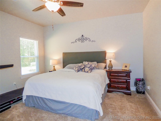 414467 E 1090th Rd, Checotah, OK 74426 - bedroom featuring carpet flooring and ceiling fan