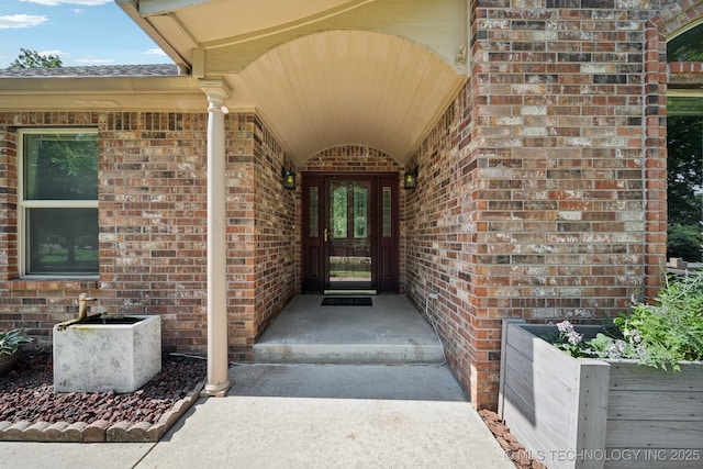 12920 E 183rd St S, Bixby, OK 74008 - property entrance with brick siding