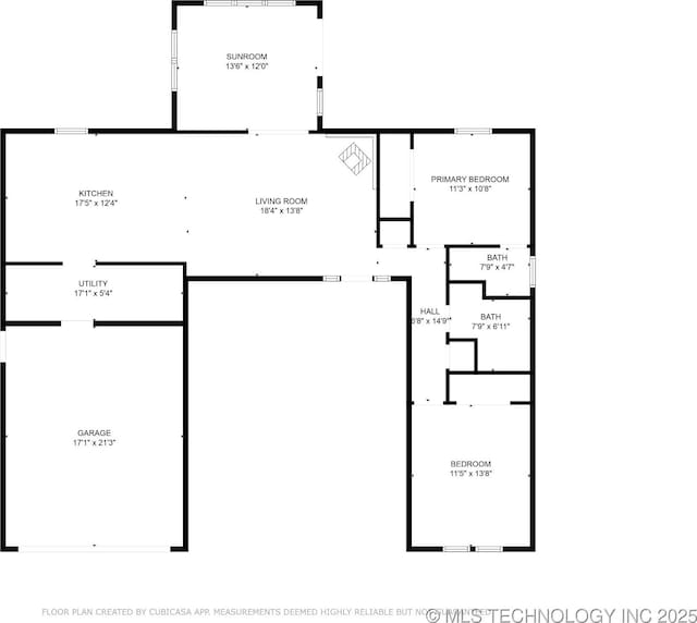 18005 S 4185th Rd, Claremore, OK 74017 - view of room layout