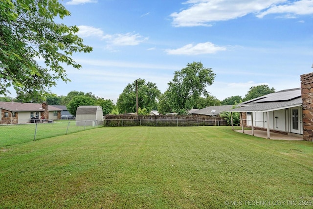 30078 E 143rd St S, Coweta, OK 74429 - fenced backyard featuring a patio area