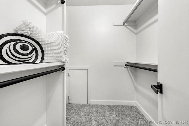 2012 N Santa Fe Ave, Tulsa, OK 74127 - spacious closet featuring carpet floors