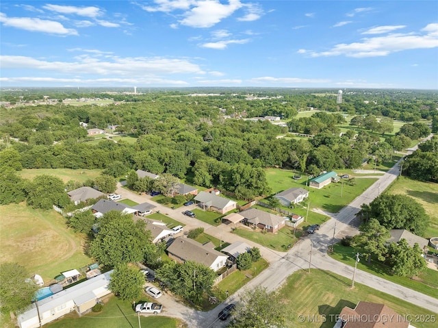 367 Elm, Lone Grove, OK 73443 - aerial view of property and surrounding area