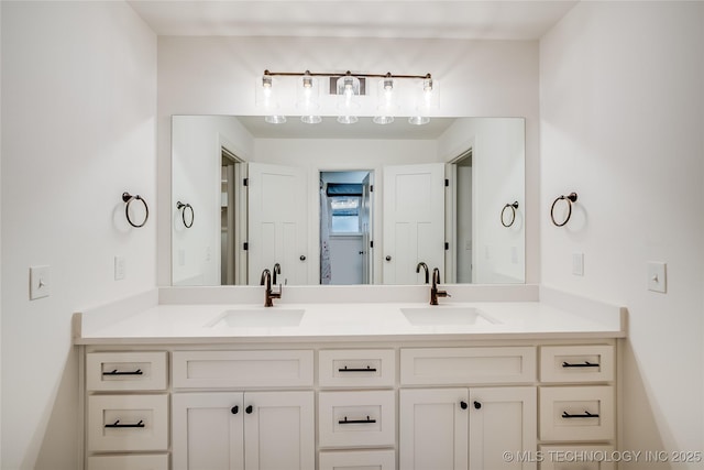 6904 E 86th Pl N, Owasso, OK 74055 - bathroom featuring double vanity