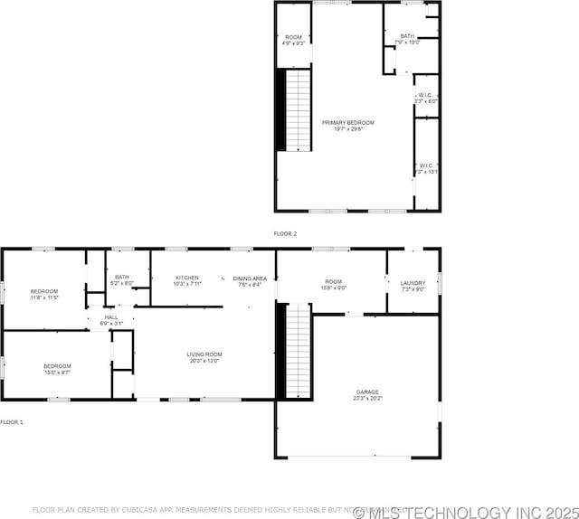 36516 Cramer Rd N, Mannford, OK 74044 - view of room layout