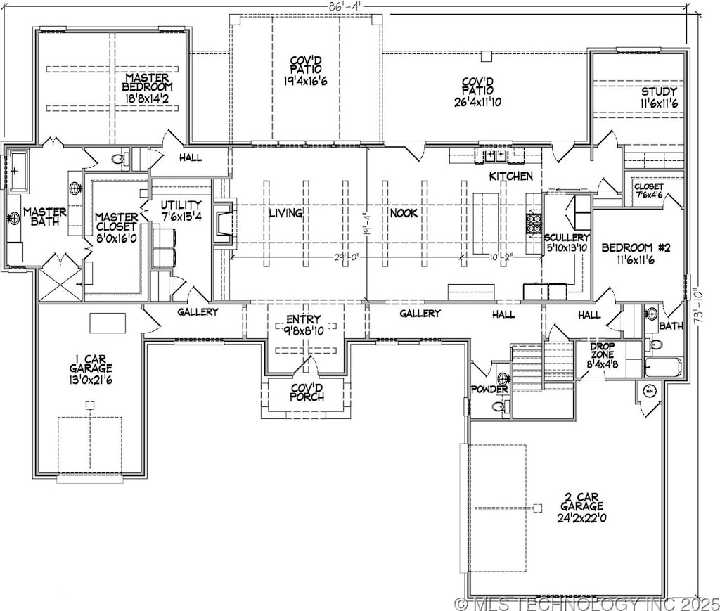 10859 N 83rd E Ct, Owasso, OK 74055 - view of home floor plan