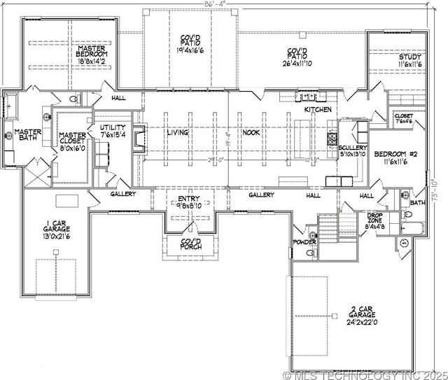 10859 N 83rd E Ct, Owasso, OK 74055 - view of home floor plan
