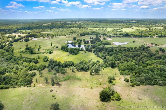 5764 S Carr, Pen, OK 74525 - drone / aerial view of a nearby body of water