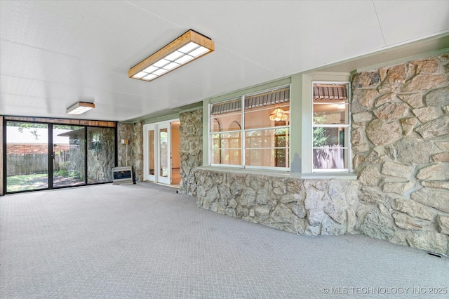 1020 Lariat Dr, Bartlesville, OK 74006 - unfurnished sunroom featuring carpet