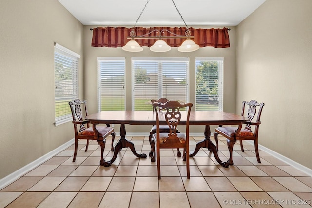 524 S 67th St, Broken Arrow, OK 74014 - dining area featuring plenty of natural light and light tile patterned floors