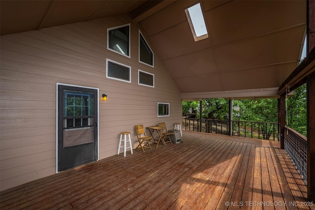 2676 Masters, Sulphur, OK 73086 - view of wooden deck
