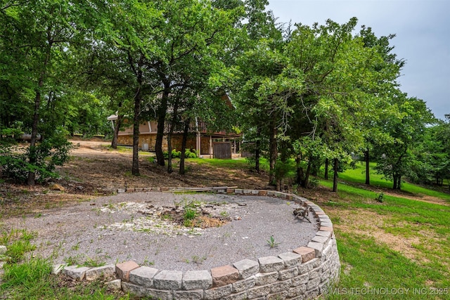 2676 Masters, Sulphur, OK 73086 - view of yard