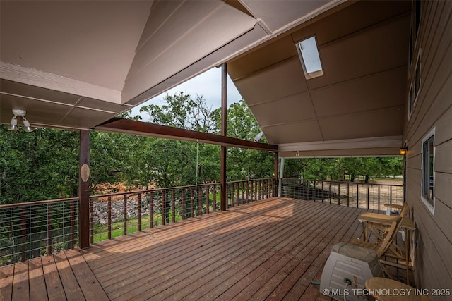 2676 Masters, Sulphur, OK 73086 - view of wooden terrace
