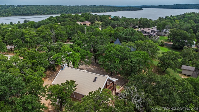 2676 Masters, Sulphur, OK 73086 - bird's eye view of a nearby body of water