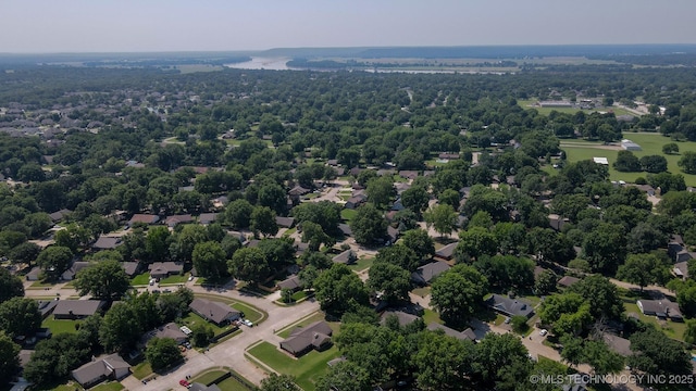 204 W Albuquerque St, Broken Arrow, OK 74011 - bird's eye view