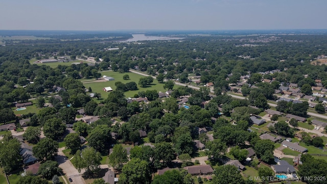 204 W Albuquerque St, Broken Arrow, OK 74011 - bird's eye view