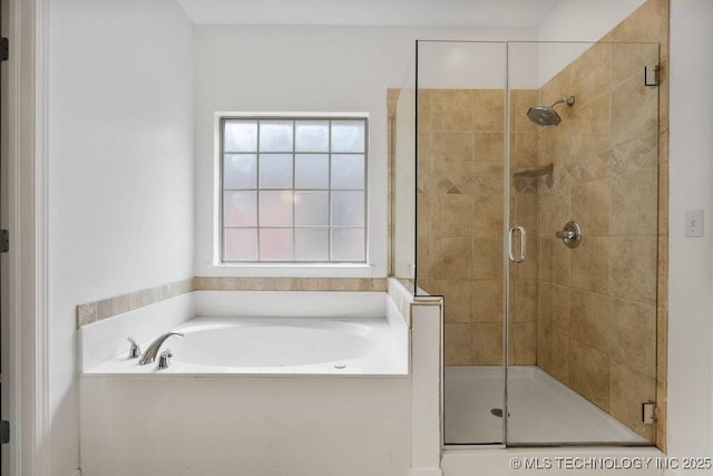 9929 S 85th E Ave, Tulsa, OK 74133 - bathroom with a stall shower and a bath