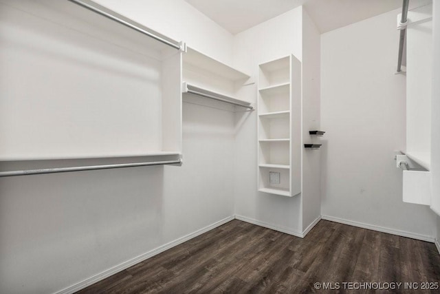 9929 S 85th E Ave, Tulsa, OK 74133 - spacious closet with wood finished floors