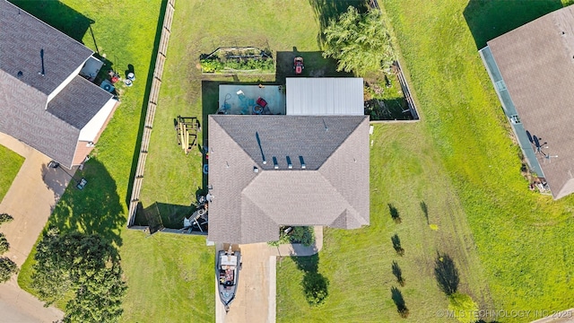 624 S Barclay, Dewey, OK 74029 - aerial view of property and surrounding area