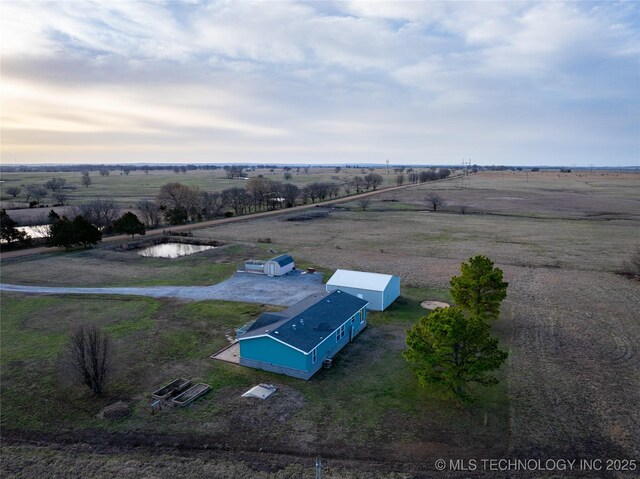 37103 S 4390th Rd, Adair, OK 74330 - overview of rural landscape