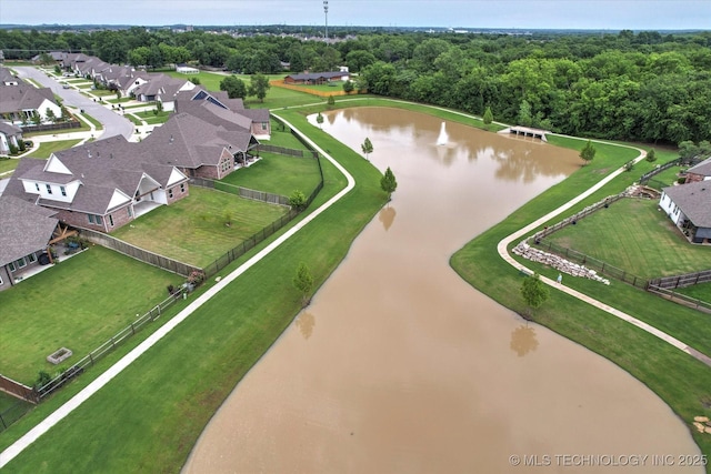 14271 S College Ave, Bixby, OK 74008 - view of property location with a large body of water and nearby suburban area