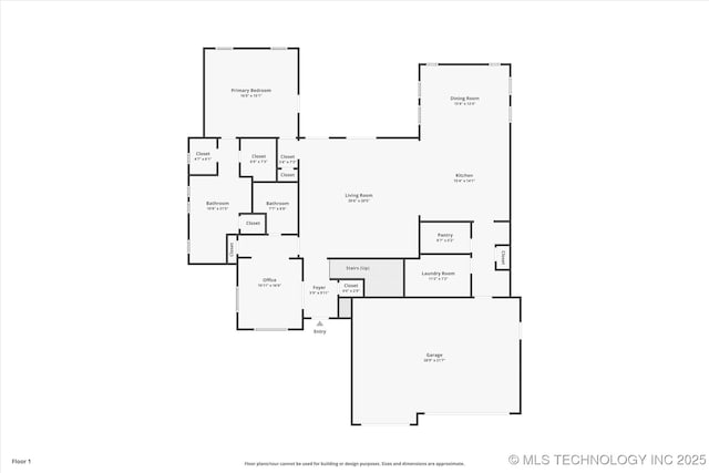 14271 S College Ave, Bixby, OK 74008 - view of property floor plan