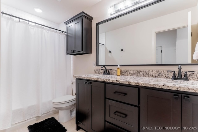 12926 S 20th Pl E, Jenks, OK 74037 - bathroom featuring double vanity and shower / tub combo