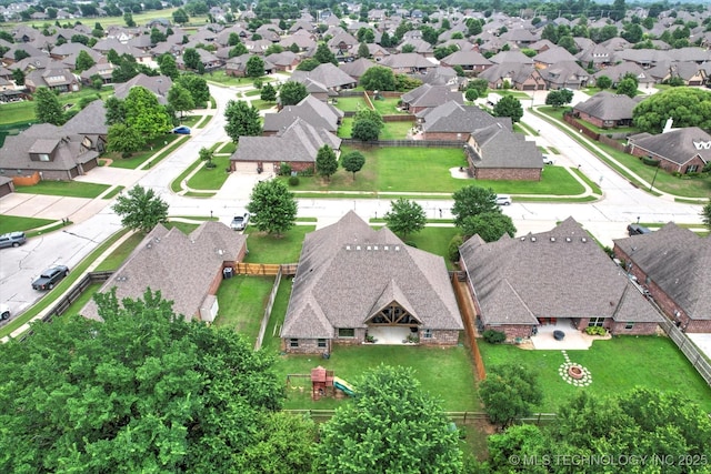 9312 N 93rd Ave E, Owasso, OK 74055 - aerial view of residential area