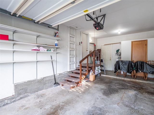 1508 E Seminole Ave, Mcalester, OK 74501 - garage with a garage door opener