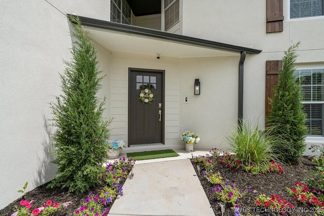 9703 S 100th E Ave, Tulsa, OK 74133 - view of exterior entry with stucco siding