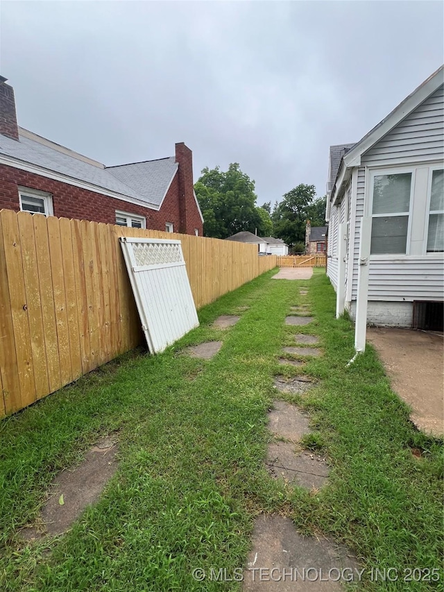839 N New Haven Ave, Tulsa, OK 74115 - view of yard