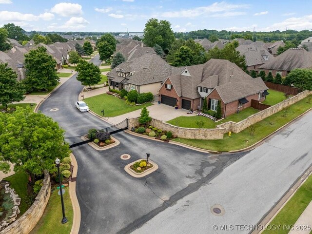 9402 E 109th St S, Tulsa, OK 74133 - aerial view of residential area