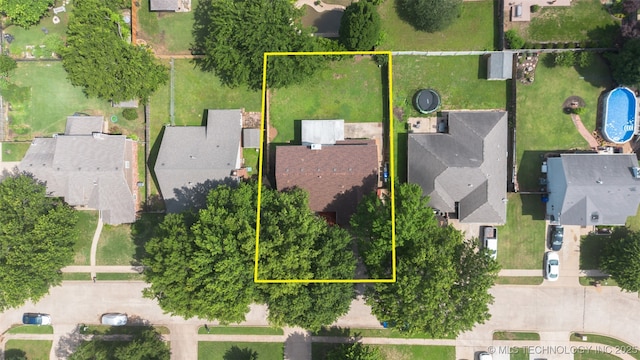 312 W Raleigh Pl, Broken Arrow, OK 74011 - aerial view of residential area