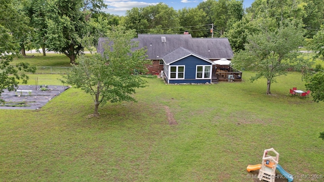 9065 E Prairie View Dr, Claremore, OK 74019 - view from above of property