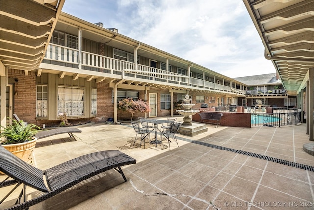 4517 S Peoria Ave Unit 31A, Tulsa, OK 74105 - view of patio / terrace