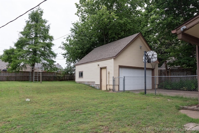 3524 E 12th Pl, Tulsa, OK 74112 - view of detached garage