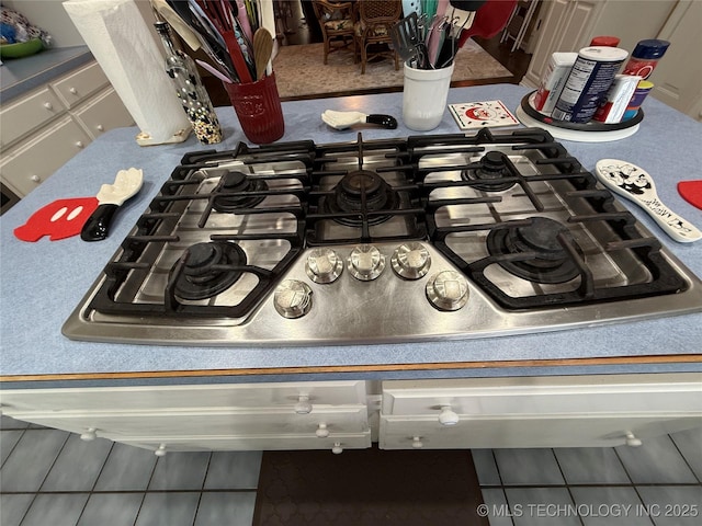 607 Nelson, Mcalester, OK 74501 - kitchen view of stainless steel gas cooktop