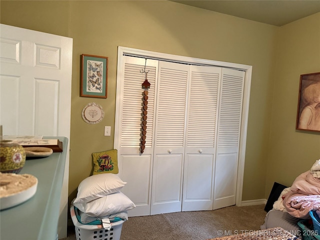 607 Nelson, Mcalester, OK 74501 - carpeted bedroom featuring a closet
