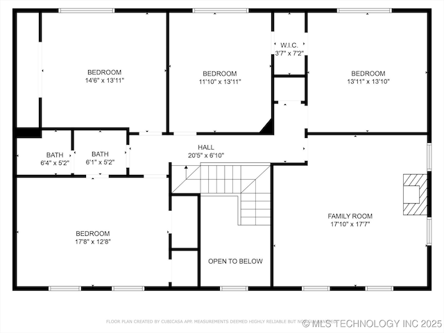 1110 N Renaissance Dr, Sand Springs, OK 74063 - view of room layout