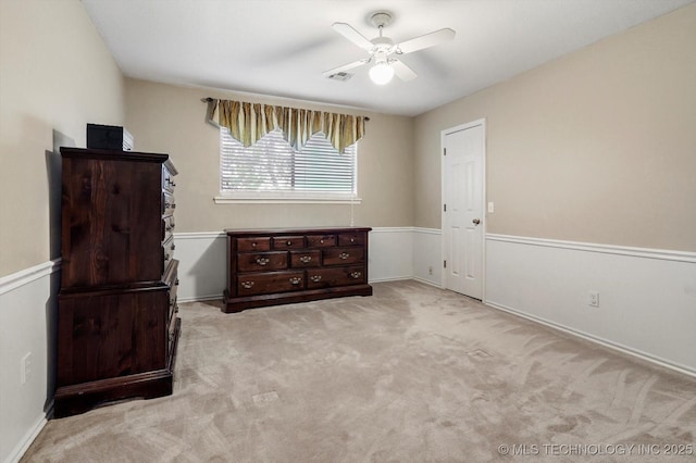 1110 N Renaissance Dr, Sand Springs, OK 74063 - unfurnished bedroom featuring carpet and a ceiling fan