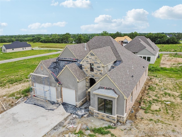 2614 E 134th Cir S, Bixby, OK 74008 - aerial view of property and surrounding area