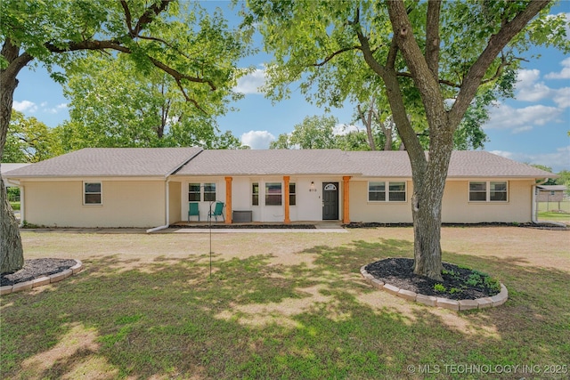 810 N 3rd St, Jenks, OK 74037 - ranch-style home with a front yard