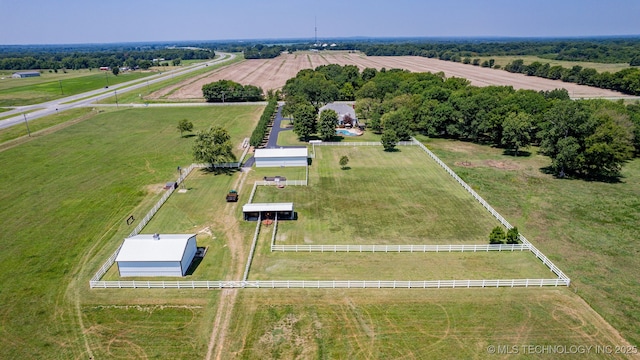 72878 S 230th Rd, Wagoner, OK 74467 - view of rural area with agricultural land