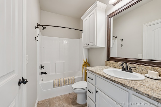 1956 E 172nd St S, Mounds, OK 74047 - full bathroom featuring vanity and bathing tub / shower combination