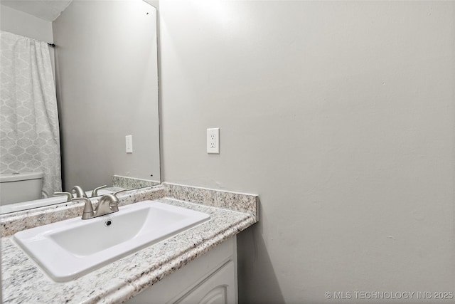 13050 S 143rd Ave E, Broken Arrow, OK 74011 - bathroom featuring vanity and toilet