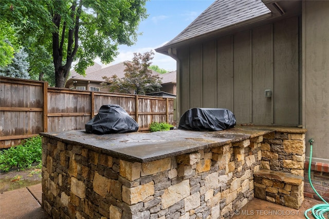 9034 S Maplewood Ave, Tulsa, OK 74137 - view of patio