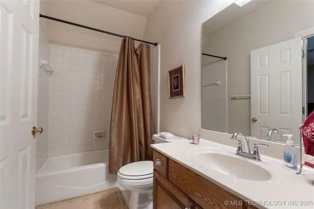9034 S Maplewood Ave, Tulsa, OK 74137 - bathroom with shower / bath combination with curtain and vanity