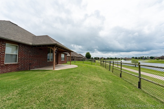18312 E 46th St, Tulsa, OK 74134 - view of yard featuring a patio area